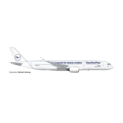 Airbus A350-900 Lufthansa CleanTechFlyer D-AIVD (1:200)