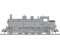 Steam locomotive, Class 378, BBÖ, era II, round chimney, photo finish, change of shape