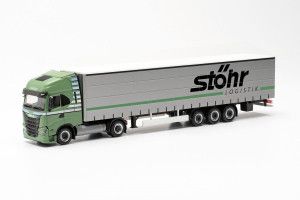 Iveco S-Way LNG Curtain Canvas Semitrailer Stohr