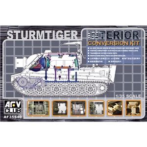 Sturmtiger Interior Conversion Kit Clear Superstructure + re