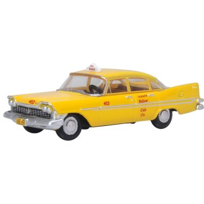 1959 Plymouth Savoy Sedan Tanner Yellow Cab Co California