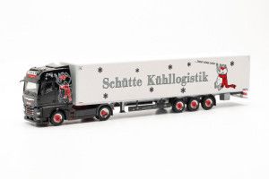MAN TGX GX Box Semitrailer 15m Schutte Kuhllogistik