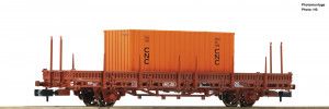 SNCF Us Stake Wagon w/Container Load IV