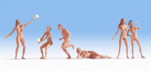 Nudists (6) Figure Set