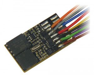 DCC 8 Pin NEM652 Wired Sound Decoder (Zimo MX648R)