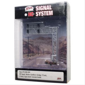Modern Cantilever Bridge 2 Track 4 Head Right Hand Signal