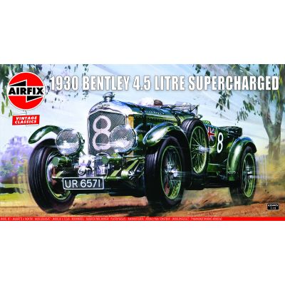 Vintage Classics 1930 Bentley 4.5 Litre Supercharged (1:12)