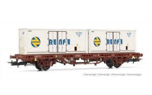 RENFE MC1 Flat Wagon w/2 x 20' Containers