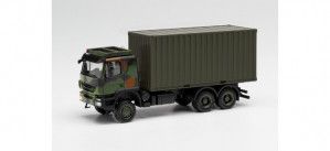 Military Iveco Trakker 6x6 20ft Container Lorry Bundeswehr
