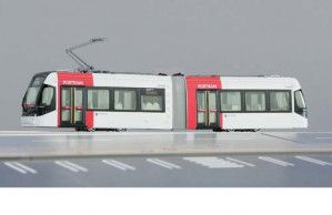 Portram TLR0601 White/Red Tram