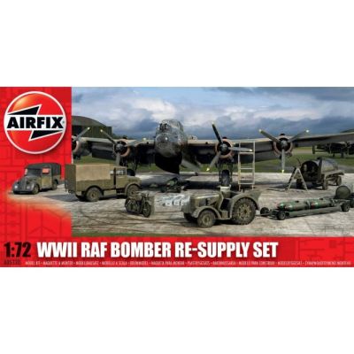 British WWII RAF Bomber Re-Supply Set (1:72 Scale)