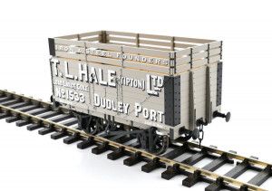 7 Plank Coke Wagon with Rails Hale A