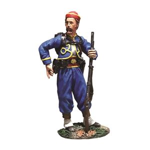 Union Infantry 146th NY Zouave Standing Reaching Cartridge
