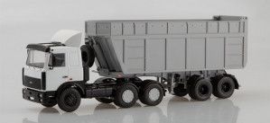MAZ-6422 Tractor Truck with MAZ-9506-30 Tipper Trailer