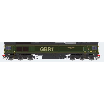 *Class 66 779 'Evening Star' GBRf Green (DCC-Fitted)