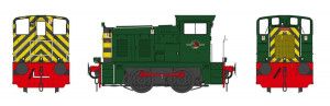 *Class 02 Unnumbered BR Green w/Wasp Stripes