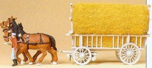 Horse Drawn Grain Wagon