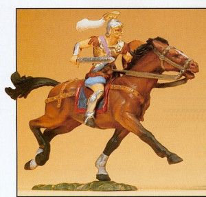Roman Magister Riding with Sword Figure