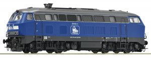 Press BR218 054-3 Diesel Locomotive VI (~AC-Sound)