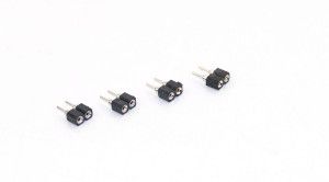 2 Way PCB Single Inline Sockets (4)