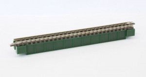 (R071) Girder Bridge with Track Green 110mm