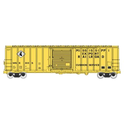 50' ACF Boxcar Mississippi Export Railroad 863