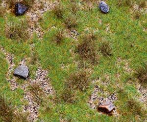 Meadow with Boulders Landscape Segment 210x148x10mm
