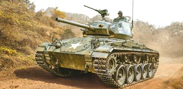 M24 "Chaffee"  Korean War