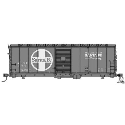 40ft AAR Modernised 1948 Boxcar Undecorated