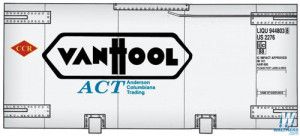 20' Tank Container Kit Vanhool