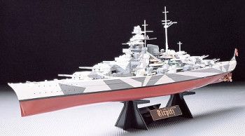 Tirpitz with stand