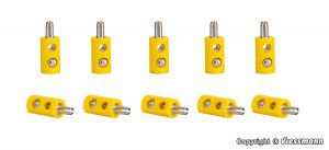 Plugs Yellow (10)