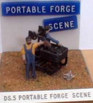 Portable Forge Scene Whitemetal Kit