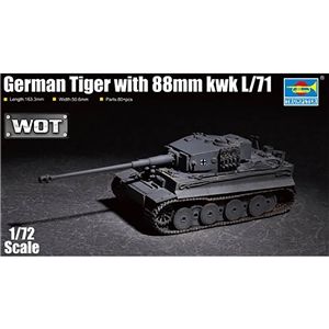 German Tiger with 88mm KwK L/71