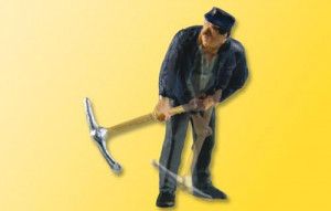 eMotion Farm Worker with Pick Axe