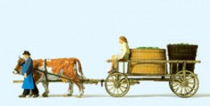 Cattle Drawn Wine Wagon