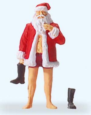 Father Christmas (Partially Dressed) Figure