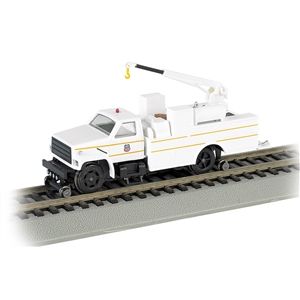 Truck W/Crane Union Pacific® (White & Yellow) (DCC On Board)