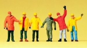 Workers in Protective Clothing (6) Standard Figure Set