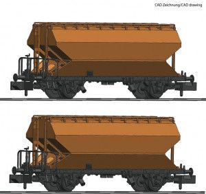 BLS Grain Silo Wagon Set (2) III