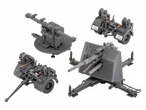 German 8.8cm Flak 37 & Sd.Anh.202 (1:72 Scale)