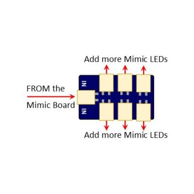 Multiple Mimic LED Connector (3 pack)