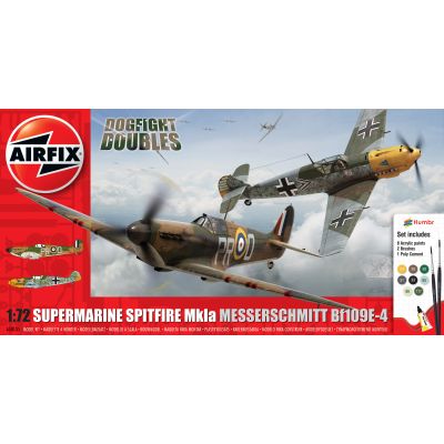 Dogfight Double Spitfire/Messerschmitt Gift Set (1:72)