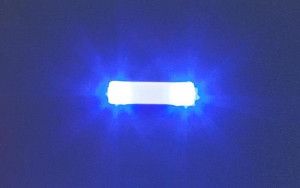 Car System Digital Flashing Lights 13.5mm Blue