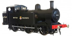 Jinty 3F 0-6-0 47569 BR Early Crest (DCC-Sound)