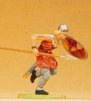 Norman Storming with Spear Figure