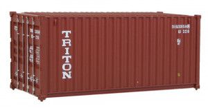 20' Corrugated Side Assembled Container Triton