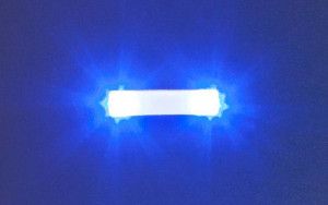 Car System Digital Flashing Lights 15.7mm Blue