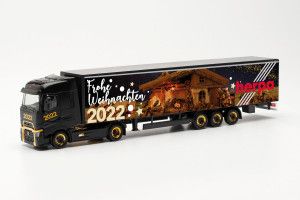 *Renault T Box Semitrailer 15m Herpa Christmas Truck 2022