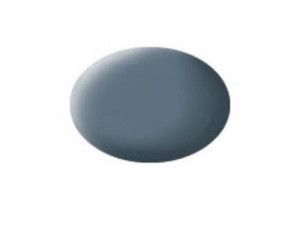 Acrylic Paint 'Aqua' (18ml) Solid Matt Greyish Blue RAL7031